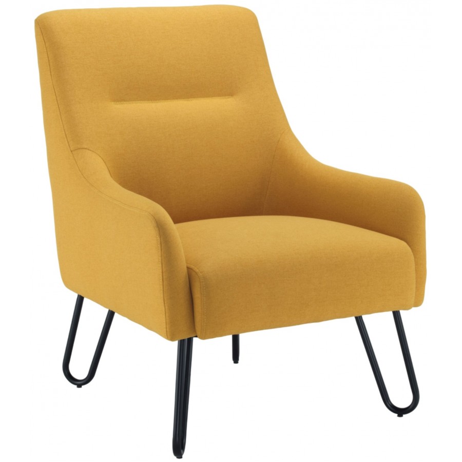 Pearl Fabric Breakout Reception Chair